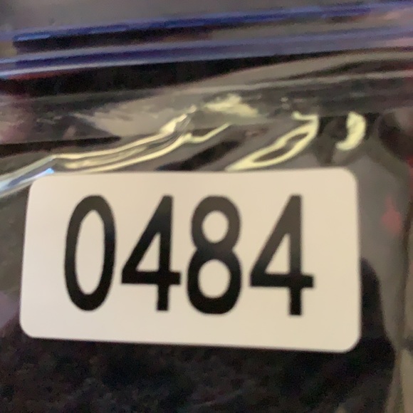 Hinge crocheted floral black top M - Picture 11 of 11